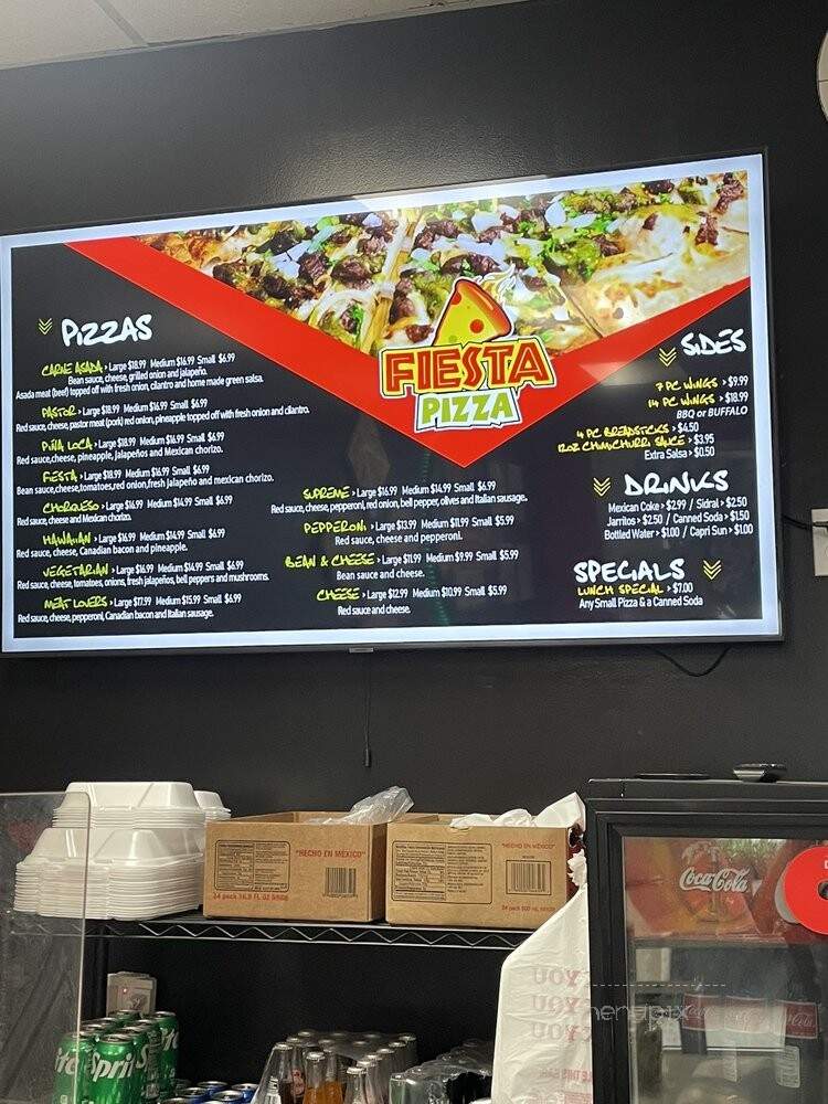 Fiesta Pizza - Salem, OR menu_pic