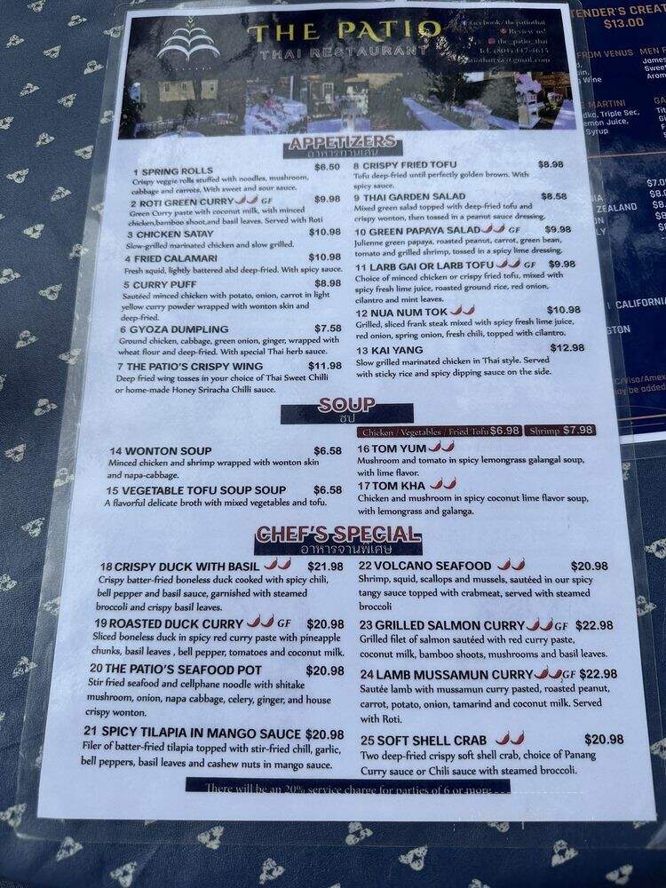 The Patio Thai - Richmond, VA