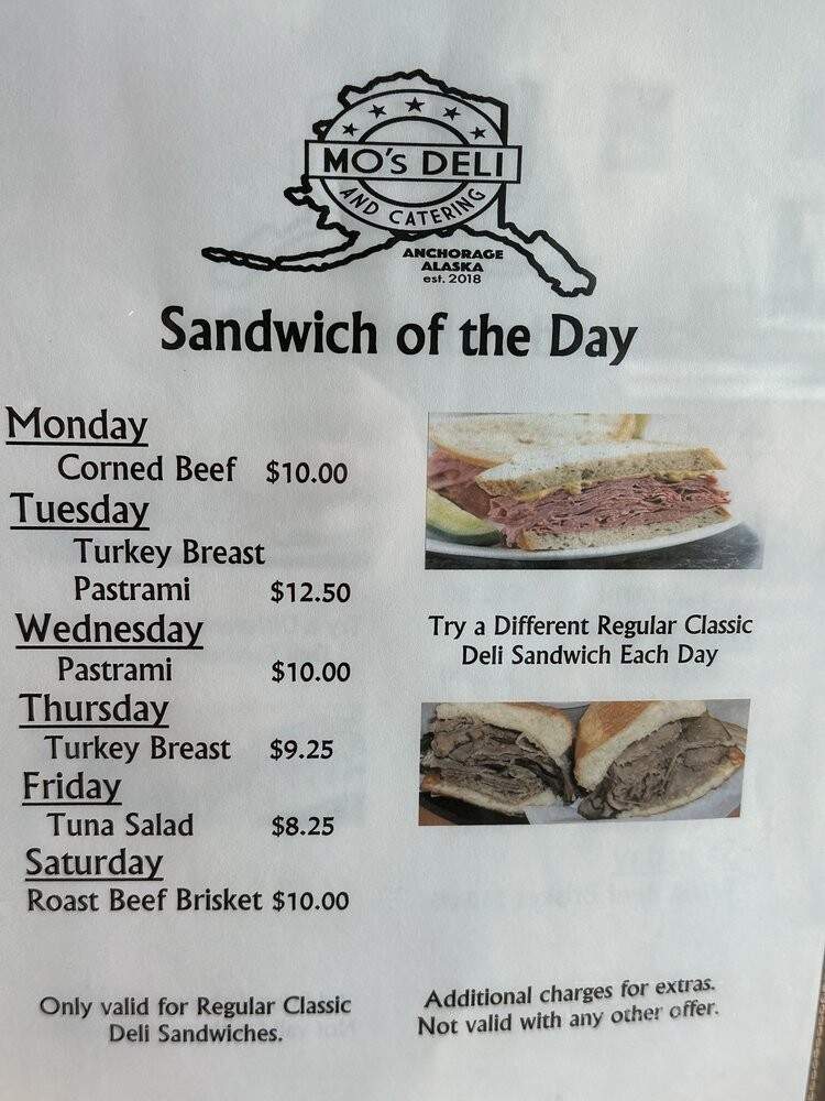 Mo's Deli and Catering - Anchorage, AK