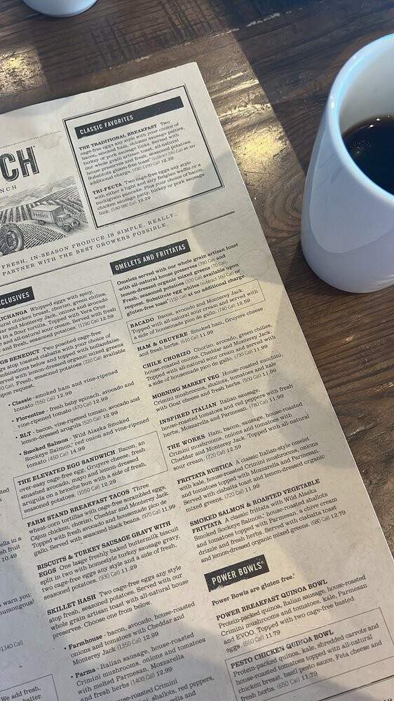 First Watch - Colorado Springs, CO menu_pic