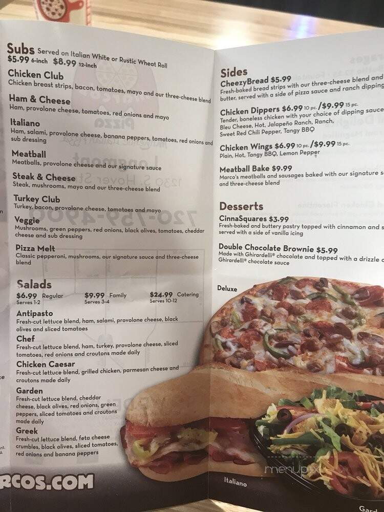 Marco's Pizza - Longmont, CO menu_pic