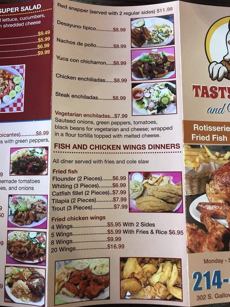 Tasty Chicken And Wings - Mesquite, TX menu_pic