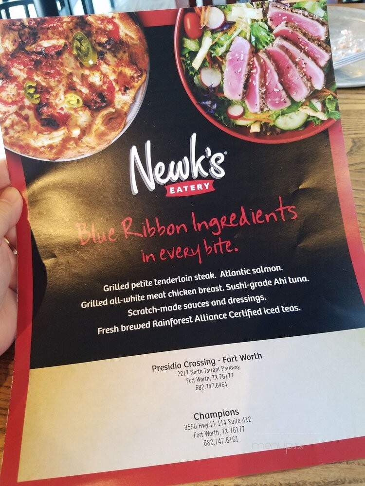 Newk's Eatery - Fort Worth, TX menu_pic