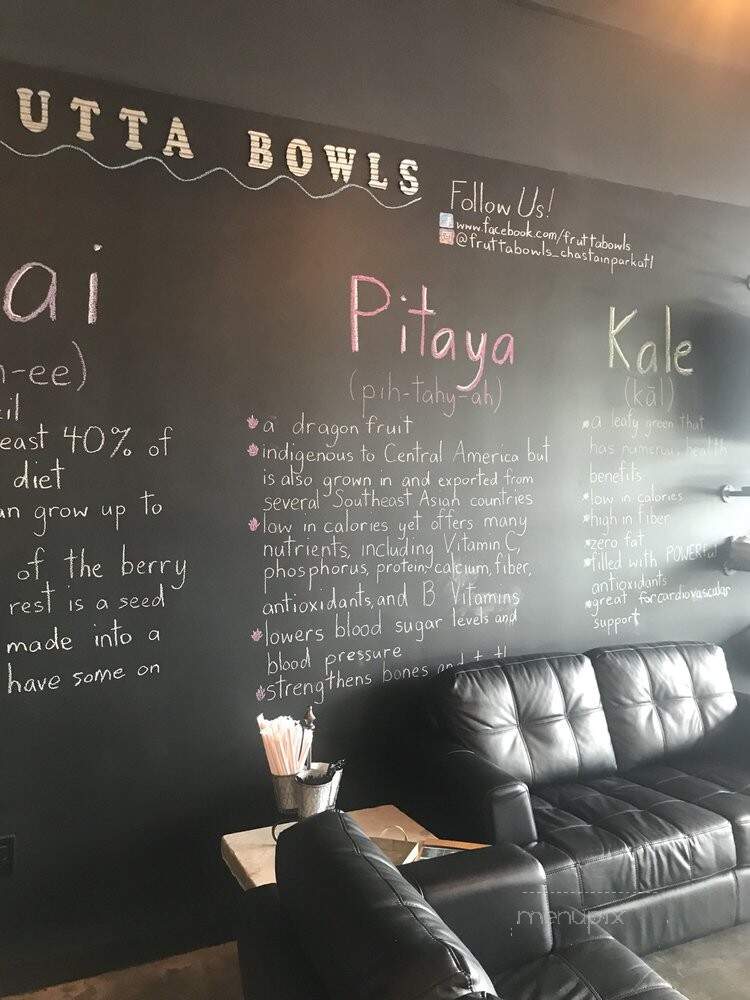 Frutta Bowls - Atlanta, GA menu_pic