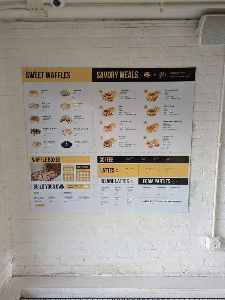 The Smashed Waffle Company - Greenville, NC menu_pic