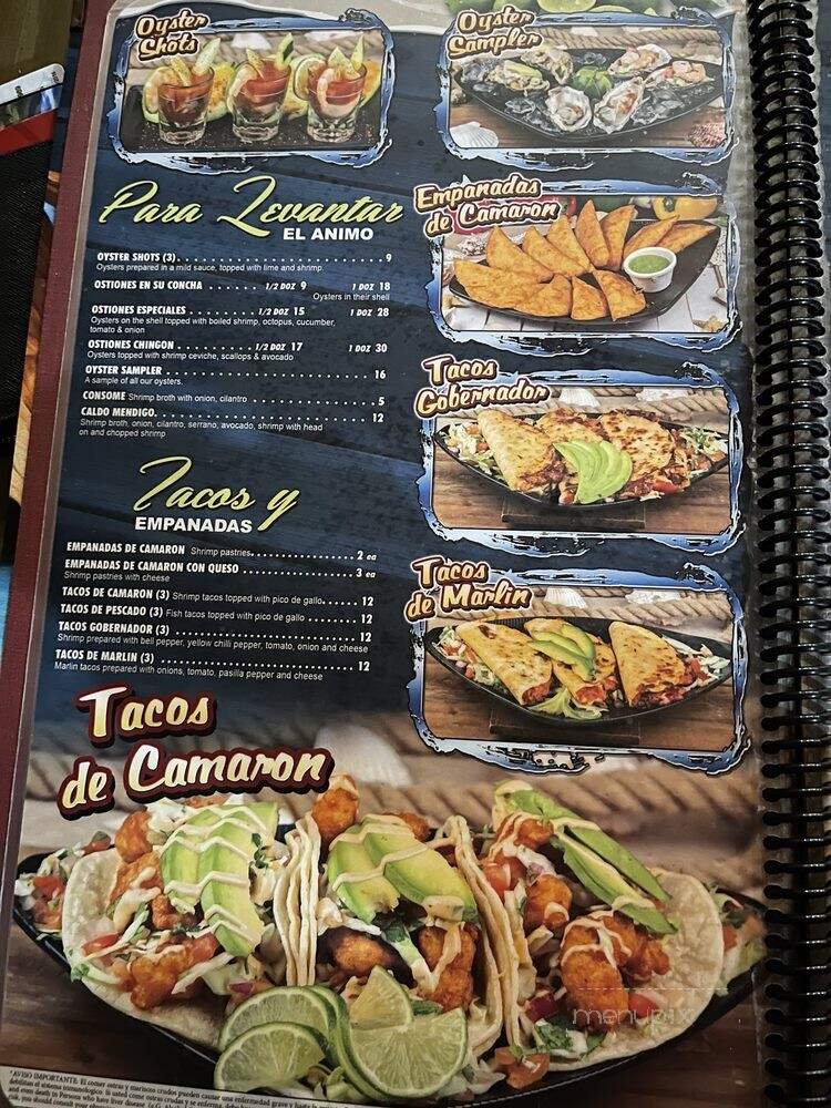 Las Islas Marias - Lynwood, CA menu_pic