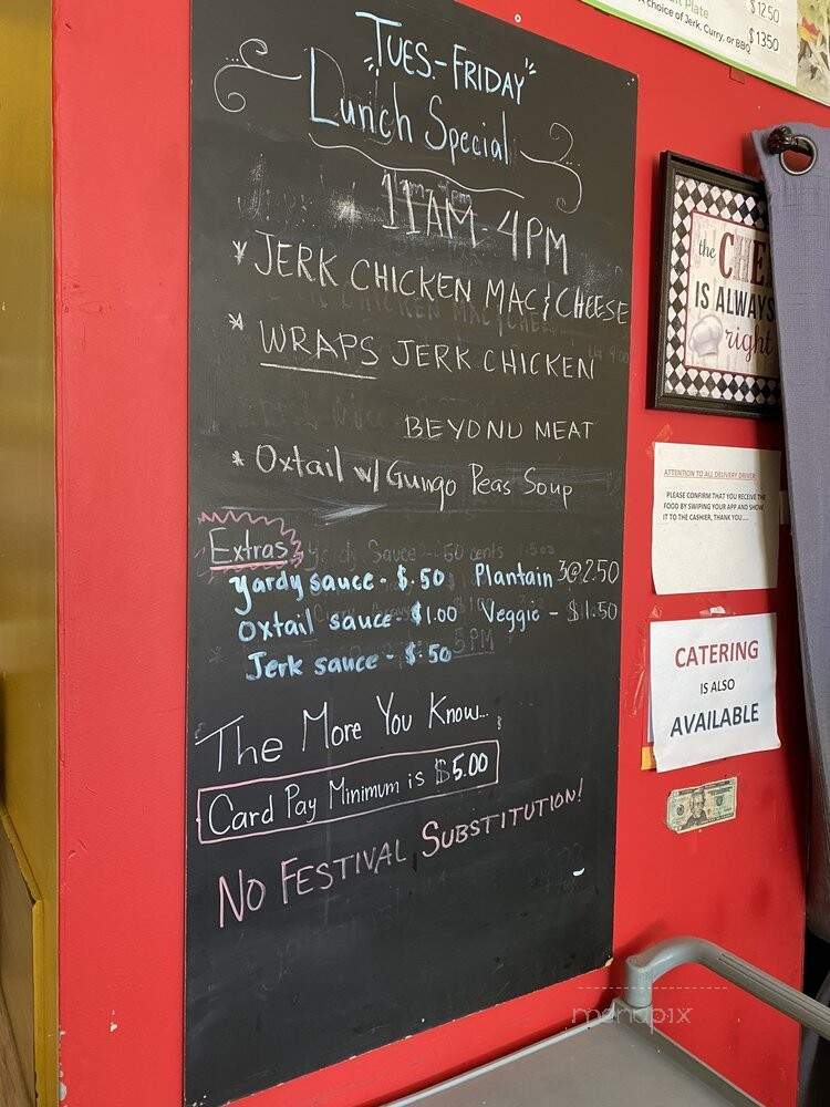 Karuba's Yardy Kitchen - Inglewood, CA menu_pic