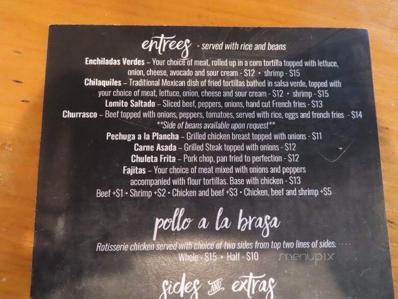 Easton Taco and Rotisserie - Easton, PA menu_pic