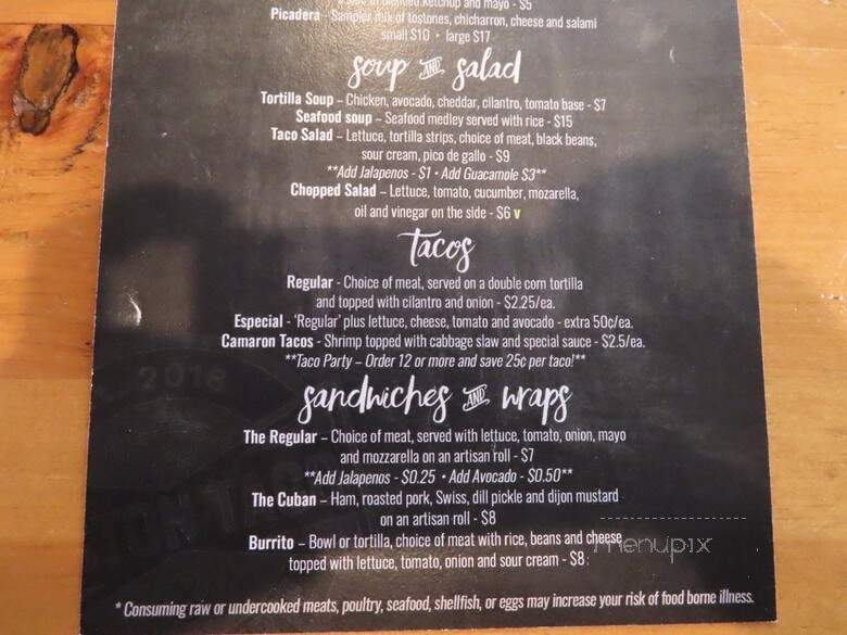 Easton Taco and Rotisserie - Easton, PA menu_pic