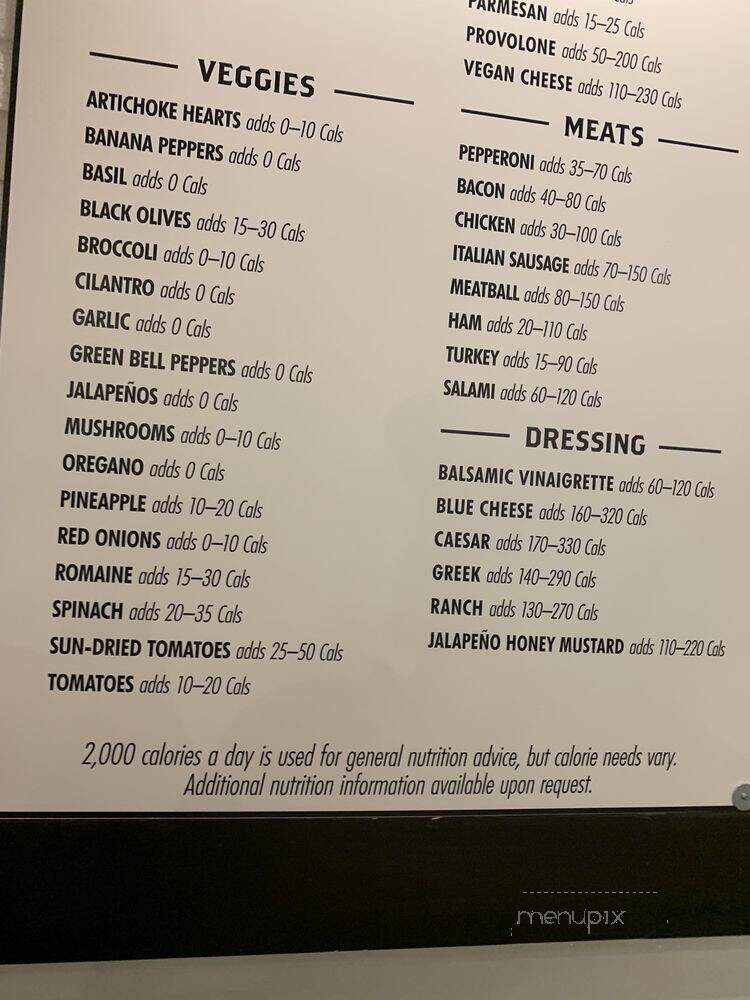 Your Pie - Raleigh, NC menu_pic