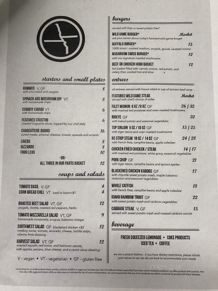 Dusty Trail - Rock Port, MO menu_pic