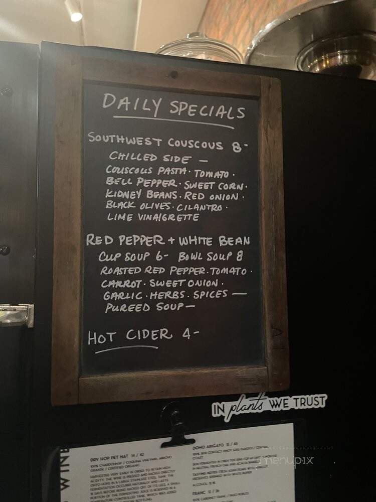 Woodhouse Vegan Pop-Up - Columbus, OH menu_pic