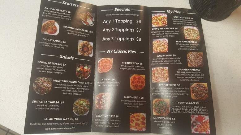 My Pie Pizza - Las Vegas, NV menu_pic
