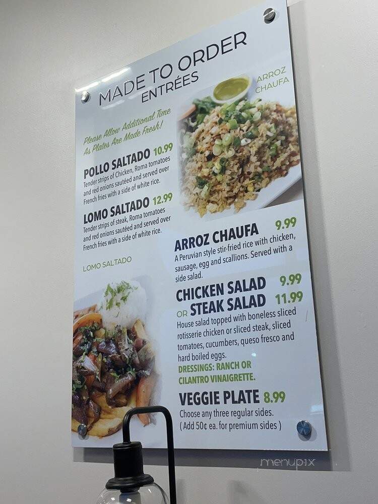 Alpaca Charcoal Chicken - Raleigh, NC menu_pic