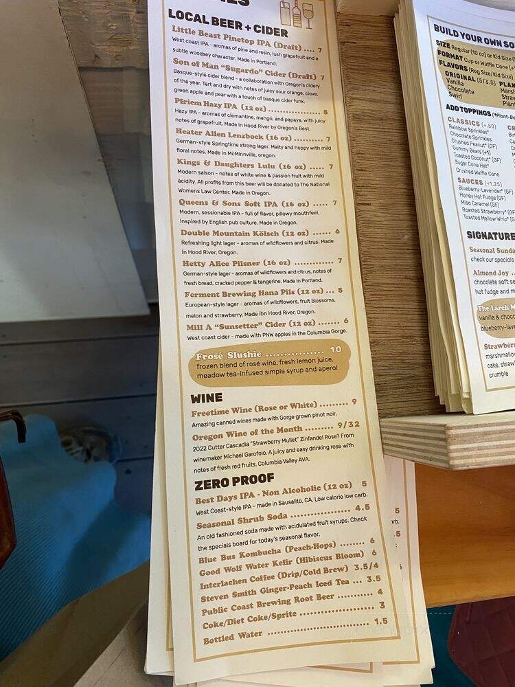 Sugarpine Drive-In - Troutdale, OR menu_pic