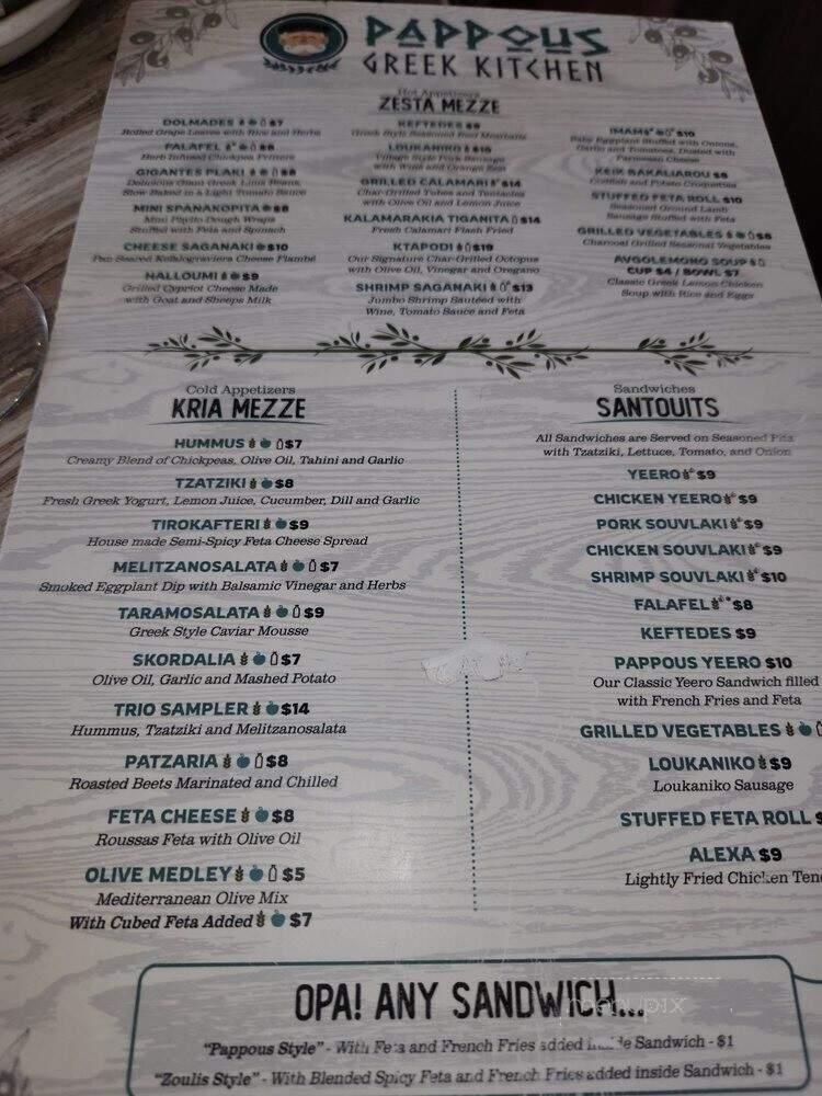 Pappous Greek Kitchen - Yorktown Heights, NY menu_pic