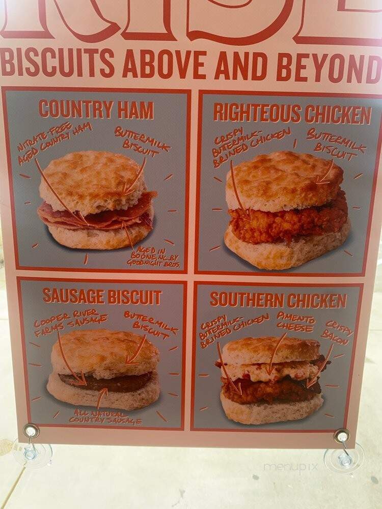 Rise Biscuits Donuts - Germantown, TN menu_pic