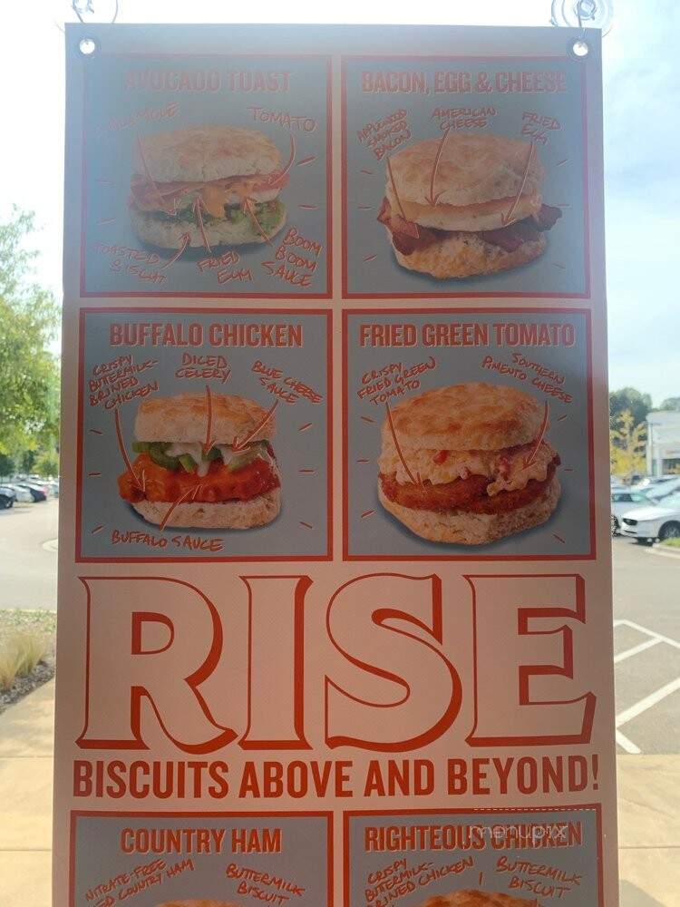 Rise Biscuits Donuts - Germantown, TN menu_pic