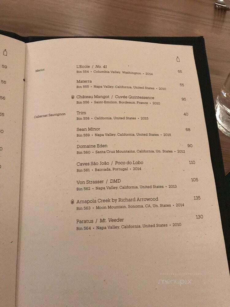 Tied House - Chicago, IL menu_pic