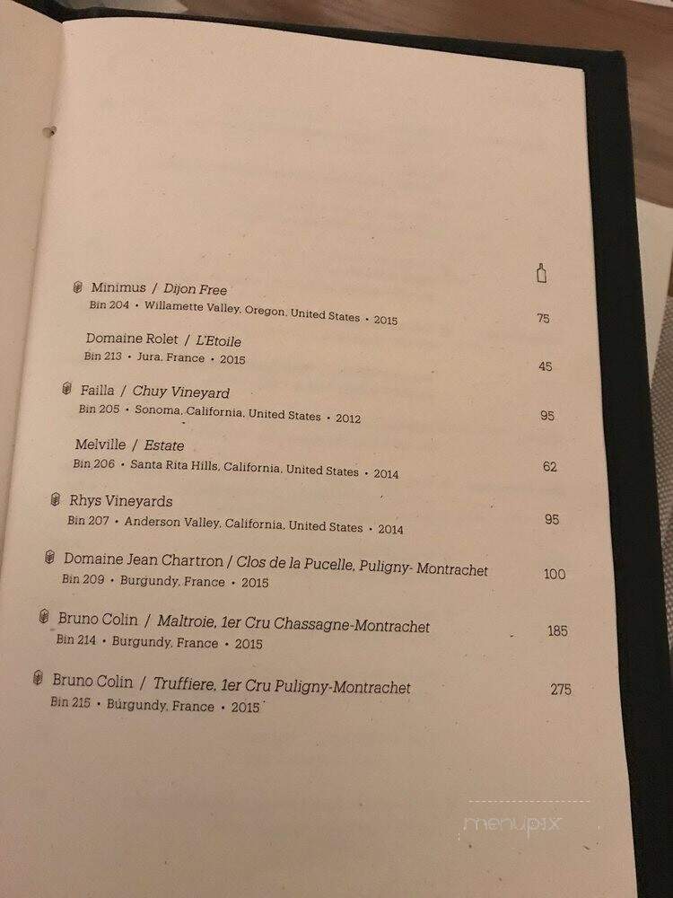 Tied House - Chicago, IL menu_pic