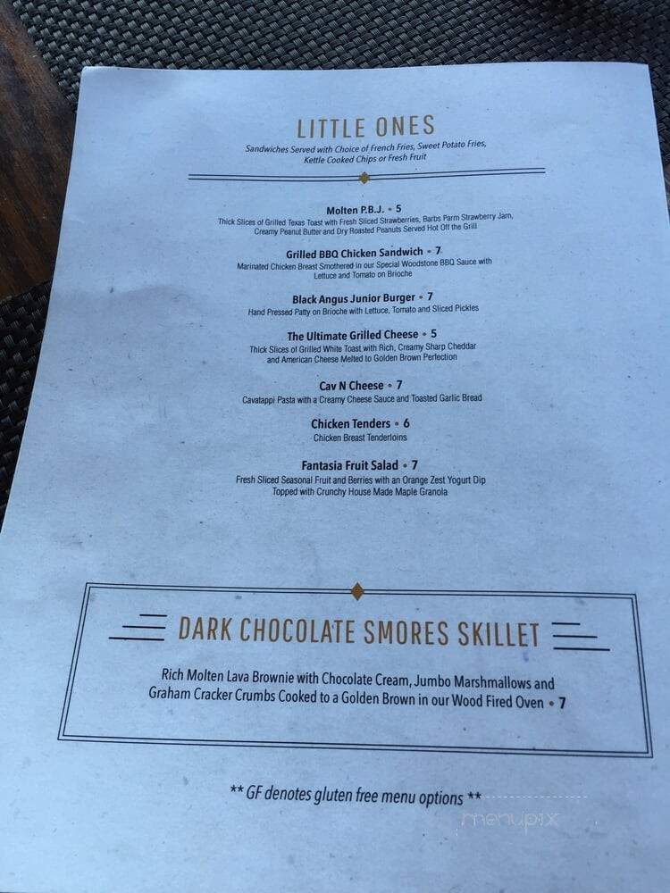Woodstone Restaurant - Galena, IL menu_pic