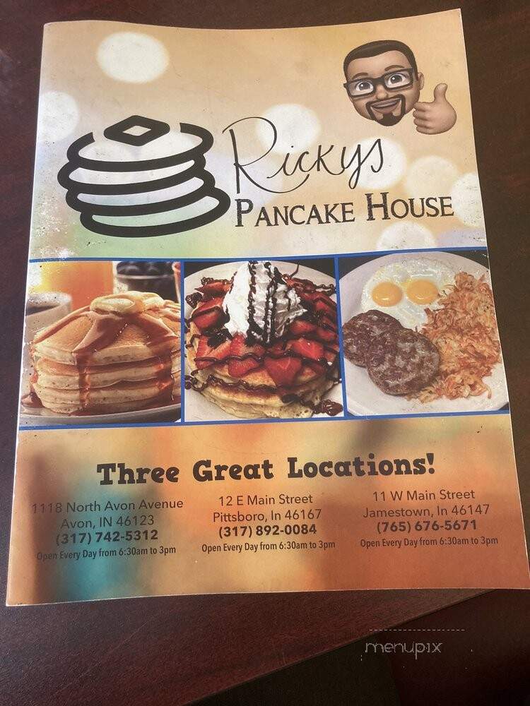 Ella's Pancake House - Avon, IN menu_pic