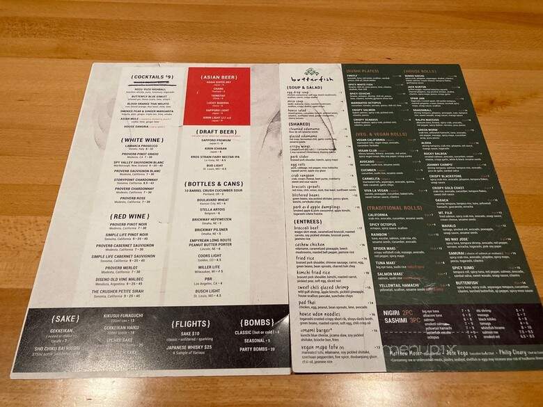 Butterfish - Omaha, NE menu_pic