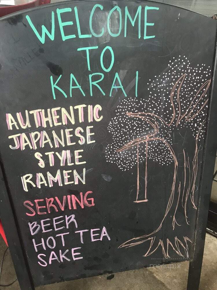Karai Ramen Bistro - Jacksonville Beach, FL menu_pic