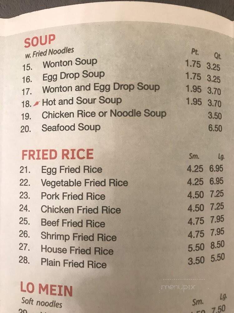 Happy Fast Food - Smyrna, TN menu_pic