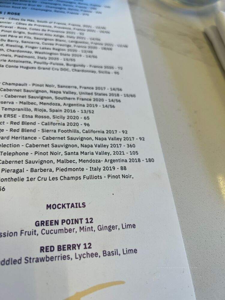 Terravita - New York, NY menu_pic