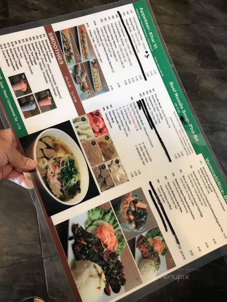 Tbreak Pho and Boba - Warner Robins, GA menu_pic