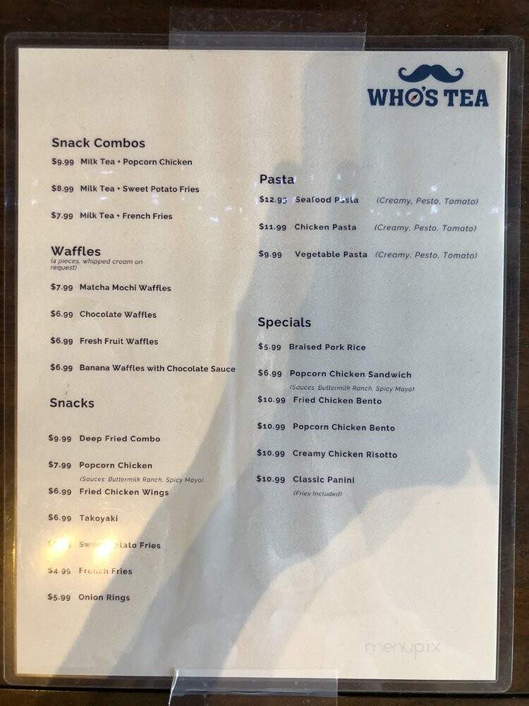Who's Tea - Fremont, CA