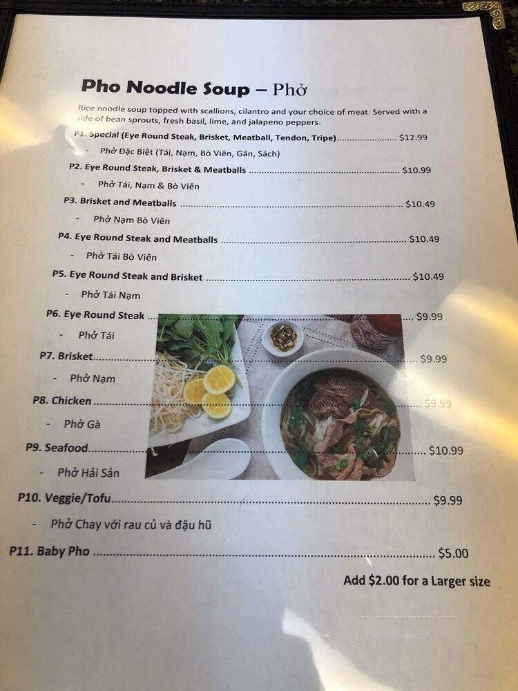 Little Saigon Cafe - Bradenton, FL menu_pic