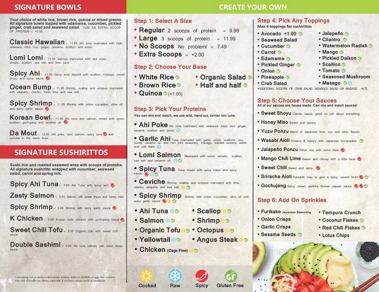 Norito - Lancaster, PA menu_pic
