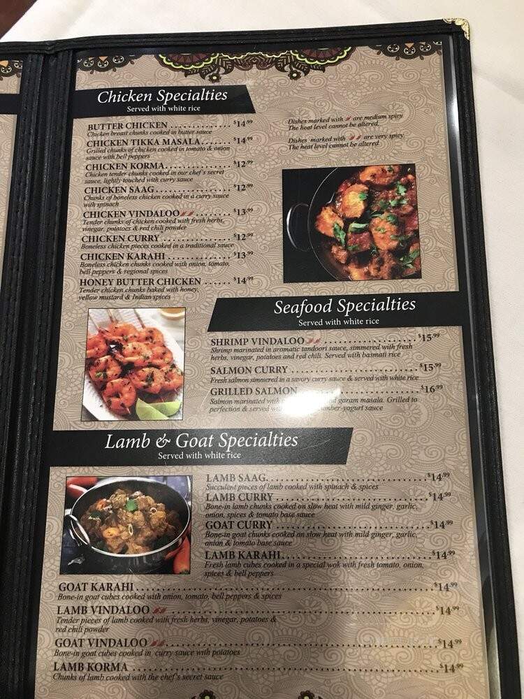 Tandoori Nights Fairfax - Fairfax, VA menu_pic