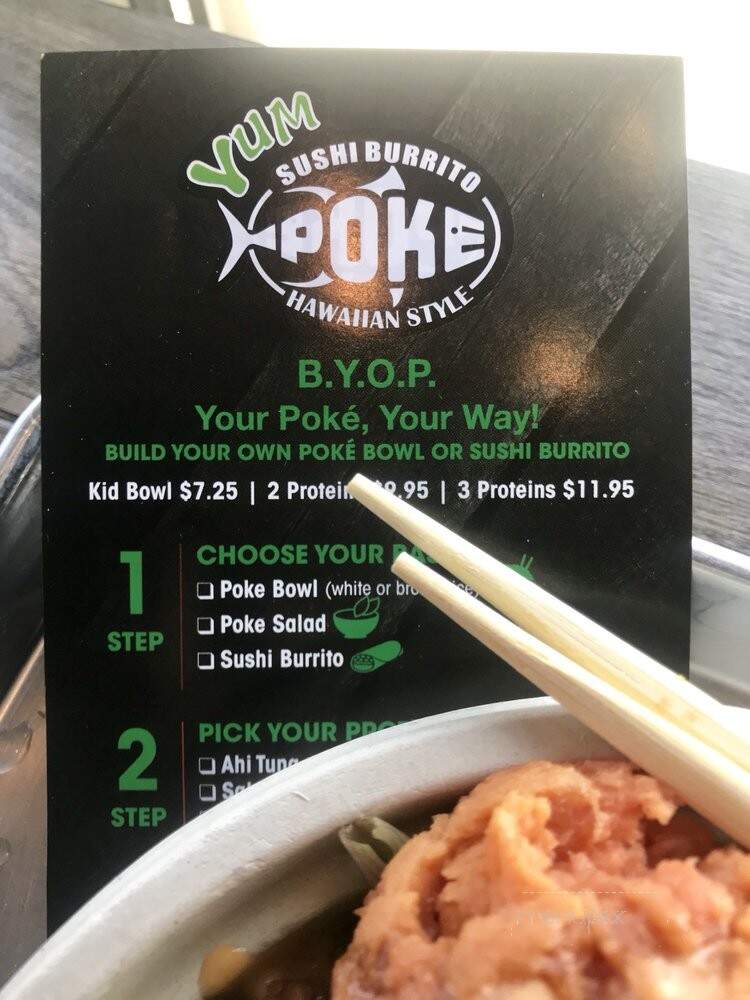 Yum Sushi Burrito & Poke - Arden, NC