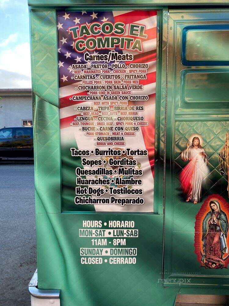 Tacos El Compita - Costa Mesa, CA menu_pic