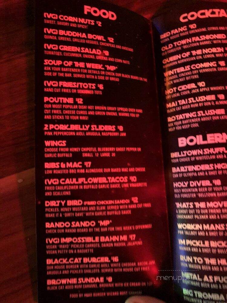 Black Cat - Seattle, WA menu_pic