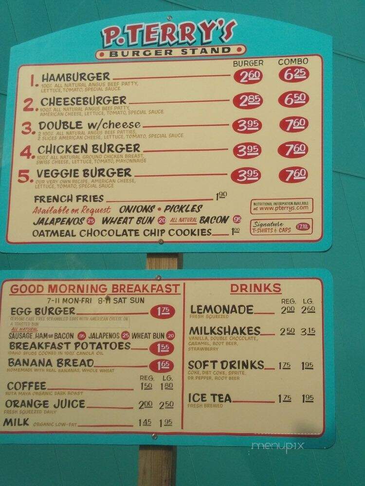 P Terry's Burger Stand - Austin, TX