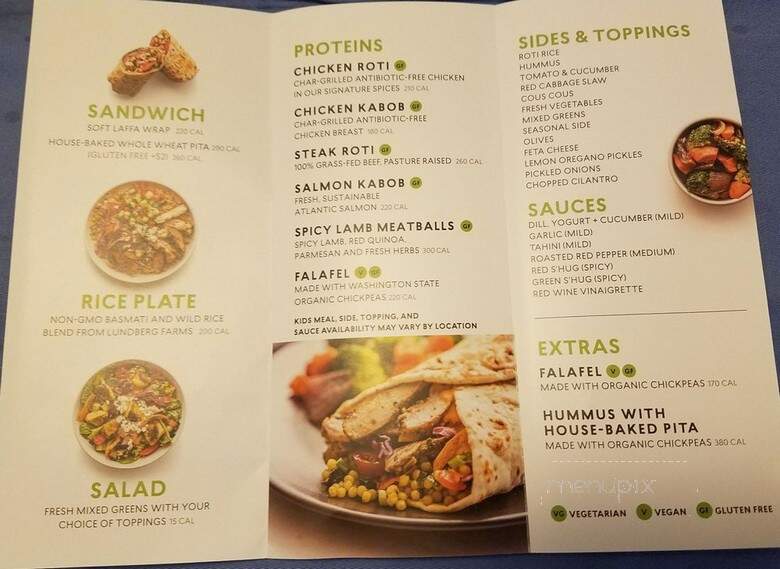 Roti Modern Mediterranean - Chicago, IL menu_pic