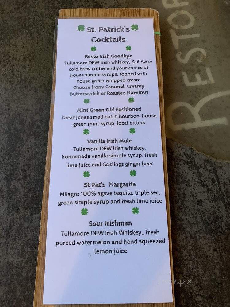 Restoration Kitchen and Cocktails - Lindenhurst, NY menu_pic