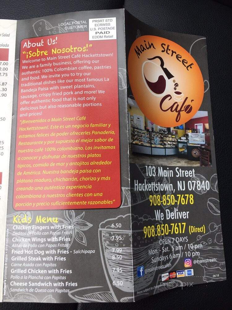 Main Street Cafe - Hackettstown, NJ