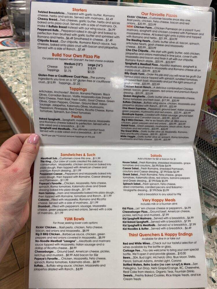 Pizza by the Sea - Miramar Beach, FL menu_pic