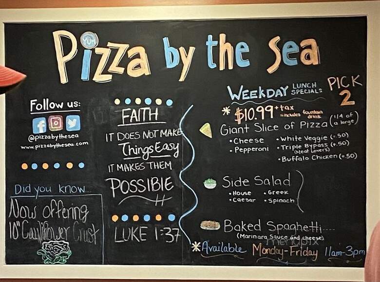 Pizza by the Sea - Miramar Beach, FL menu_pic