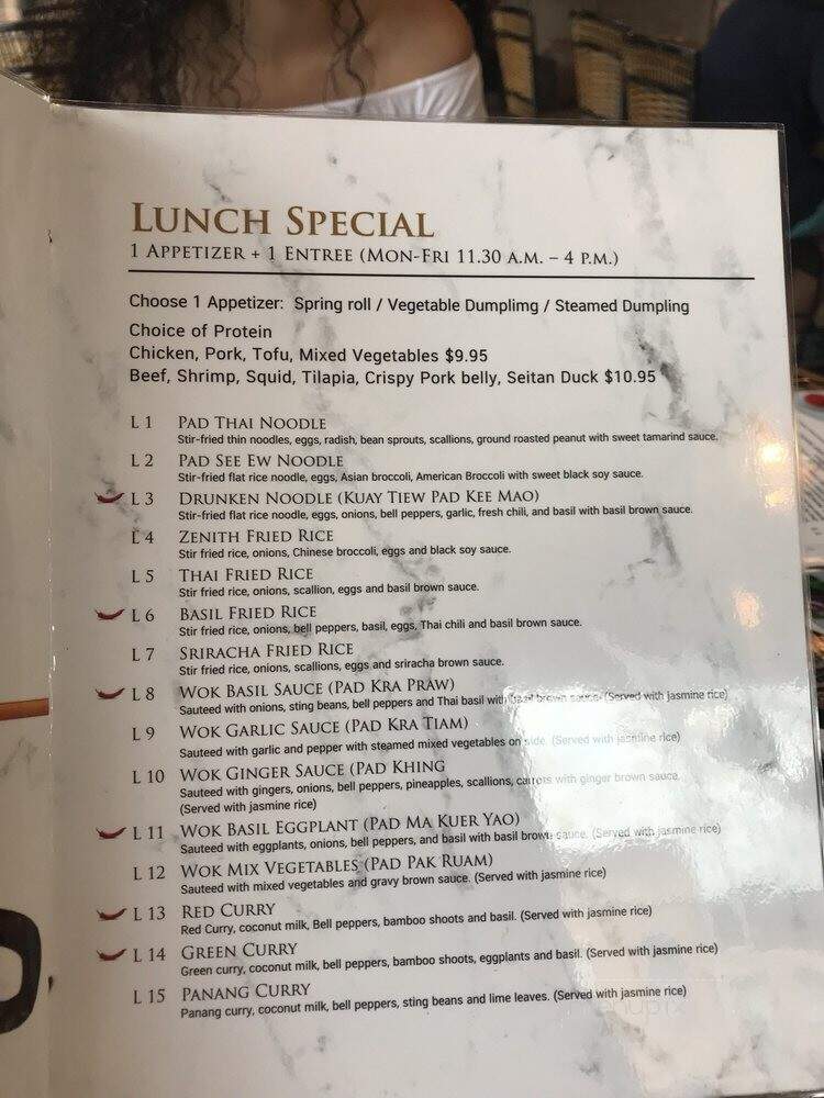Zenith Thai Restaurant - New York, NY
