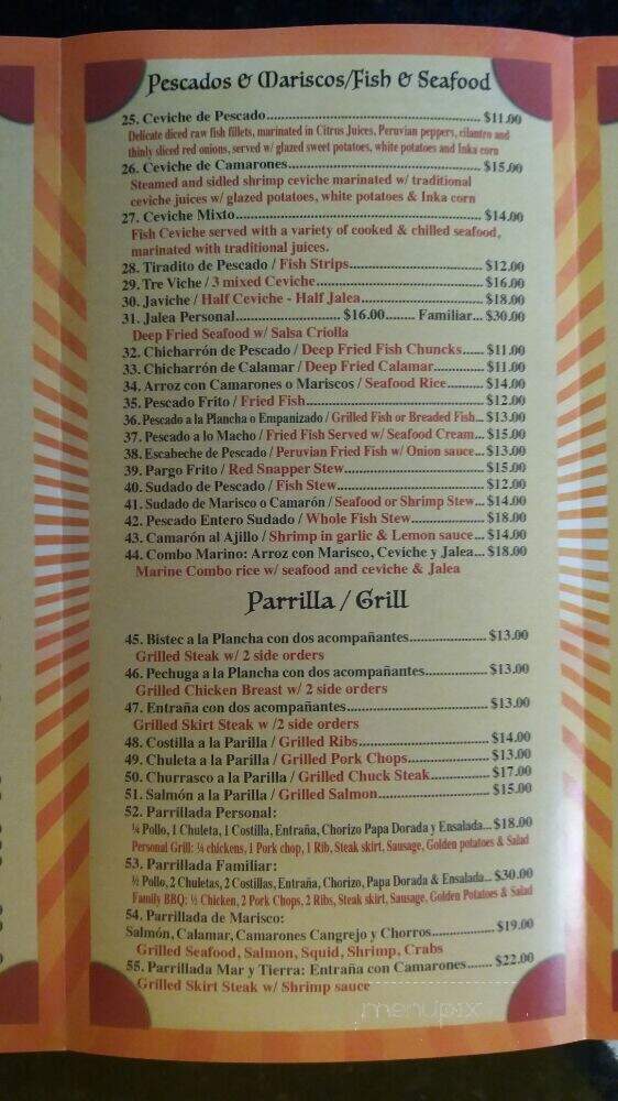 Sofia's Restaurant - Elizabeth, NJ menu_pic