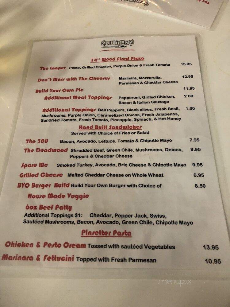Gutters - Taos, NM menu_pic