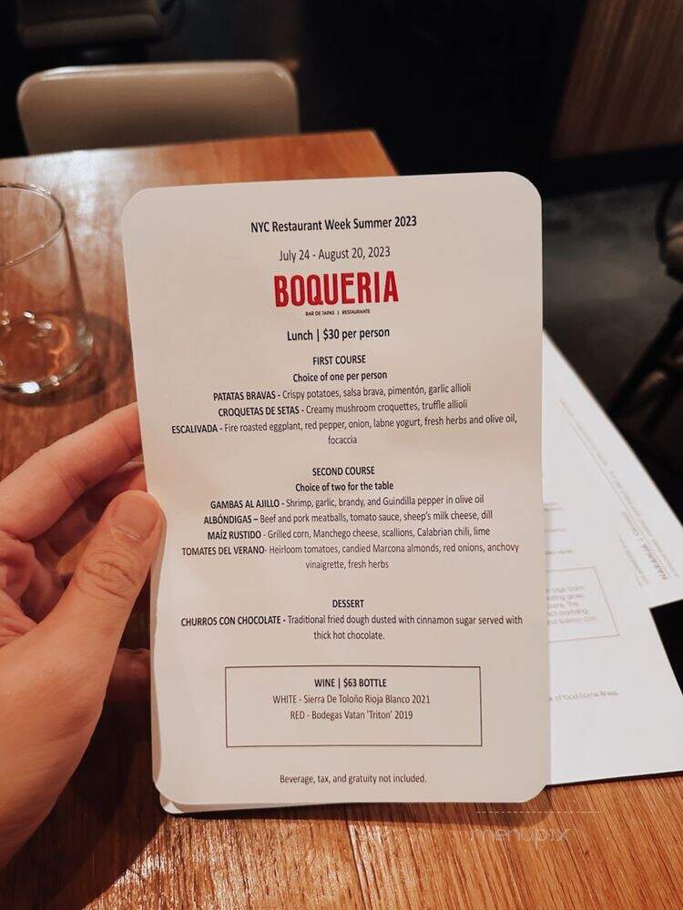 Boqueria Restaurant - New York, NY