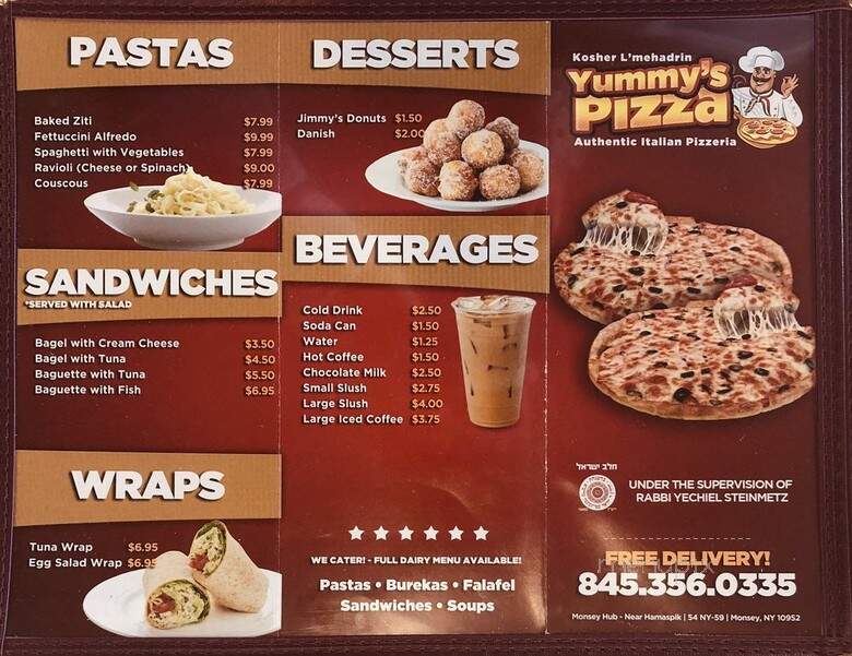 Yummy's Pizza - Monsey, NY