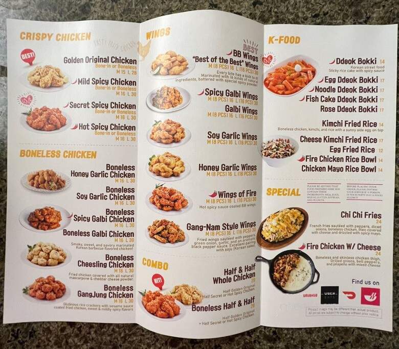 BBQ Chicken - Los Angeles, CA menu_pic